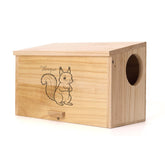Shinegro front view of squirrel house showing durable build and neat finish