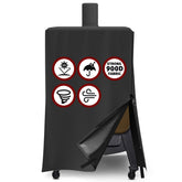 SHINESTAR cover front view showing fitted protection for Pit Boss smoker