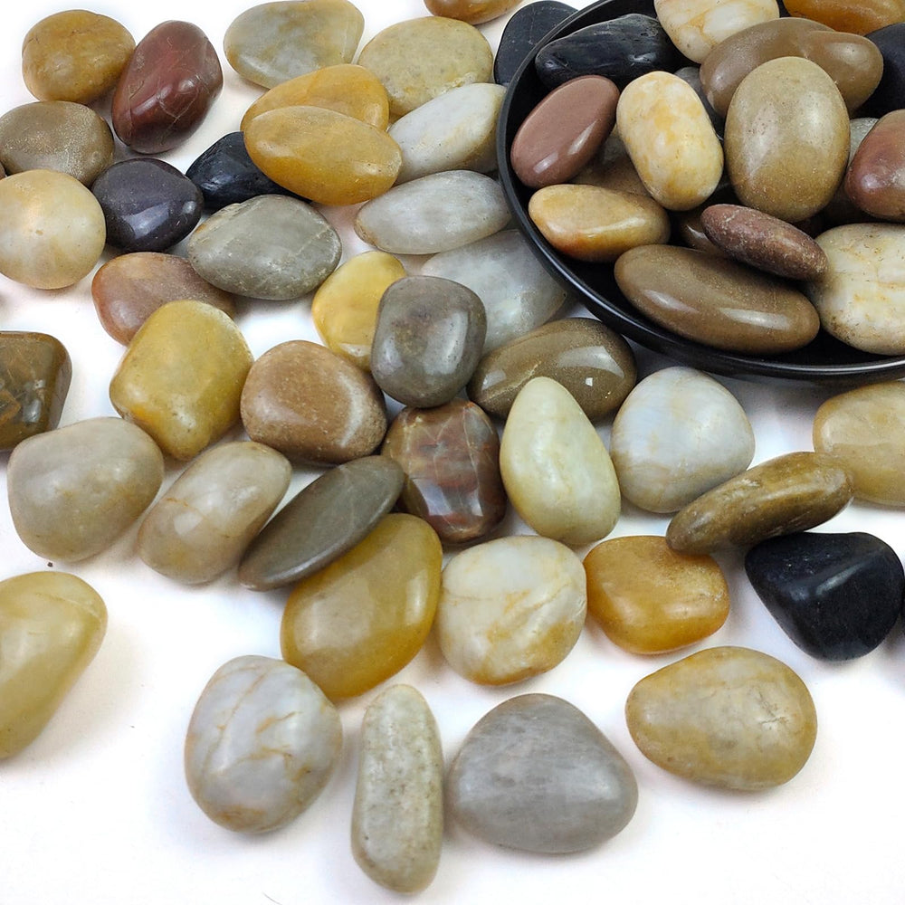 SHIZWU front-of-bag showing colorful river rocks and clear weight benefit