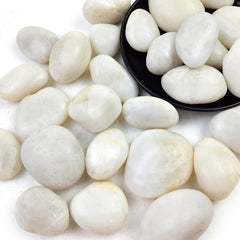 SHIZWU front packaging showing 10lb bag and visible white pebbles, clear product ID