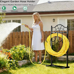 Shomextol side profile with coiled hose showing tangle-free organization benefit