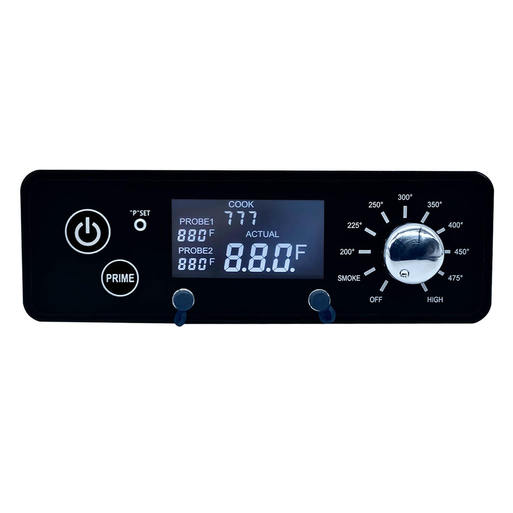 Shunbaixin front panel LCD display showing readable temperature and controls for reliable grilling