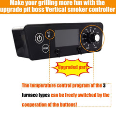 Shunbaixin bright LCD close-up showing clear temperature readout for improved visibility