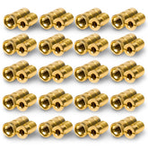 Silginnes front packaging showing 20 brass anchors for dependable cover hold