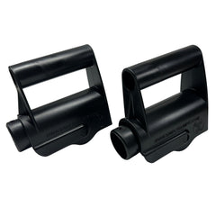 Simply Dump It handles installed on a wheelbarrow improving leverage and safety