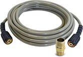SIMPSON hose coil front view showing compact storage and easy transport benefit