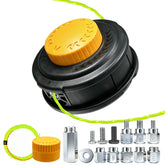 SIMUSI front profile trimmer head showing robust design and quick-load benefit