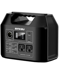 SinKeu front panel view showing ports and display, practical control and visibility