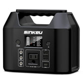 SinKeu front view of portable power station showing compact design and portability