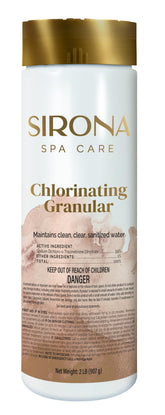 Sirona front packaging showing label and 2000cc capacity for easy storage