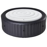 Sitroasho front view of inflatable hot tub cover showing fit and protection