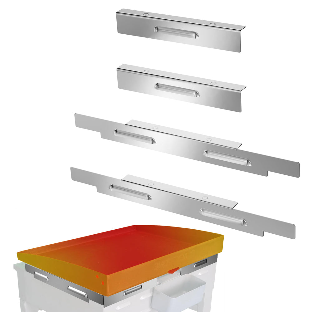 Sivsis front view on griddle showing clean wind barrier and focused heat