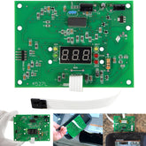 sixcow display board front view showing layout and clear labeling for quick replacement