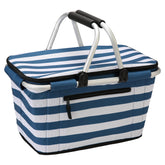 SIYUAN front view showing striped cooler tote and handles, offering easy carrying