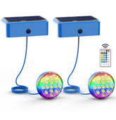 Skairipa front view of the two-pack showing product and remote for easy setup