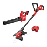 SKIL combo kit front packaging showing tools and battery for effortless yardwork