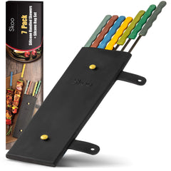 Skoo skewers set front packaging showing contents and benefits