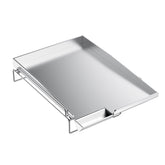Skyflame front view of griddle set showing compact footprint and durable finish