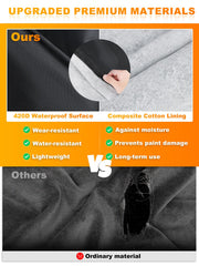 SKYJDM 420D fabric close-up showing tear resistance and UV defense