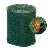 SLS SUPPLY FLORA roll front view showing compact green mesh and length benefit