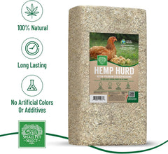 Small Pet Select bedding in a chicken coop demonstrating odor control