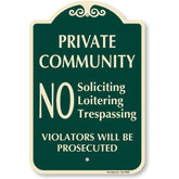 SmartSign front view showing message and clear visibility benefit