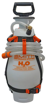 Smith Performance Sprayers front view of tank showing compact design and stability