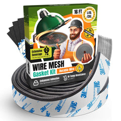 Smoker Chef front view of gasket roll showing packaging and length benefit