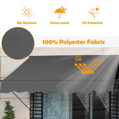 SMONTER close-up of PU-coated fabric texture for weather resistance
