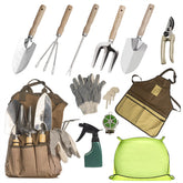 SMOOTHWIND front view of complete garden kit showing organized tools and tote