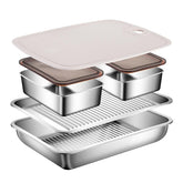 SNOW HARE front view of complete 5-in-1 grill carry system showing organization benefit