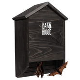 Sobalai front view bat house showing entry and weatherproof design benefits