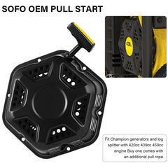 SOFO pull rope with detachable ergonomic handle demonstrating comfortable grip and smooth pull