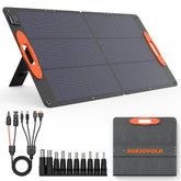 SOKIOVOLA folded panel front view showing compact transport and portability benefits