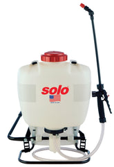SOLO 425 front view showing tank and frame for durable application