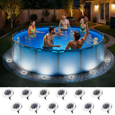 SOLPEX front view of 12-pack lights showing kit and benefits