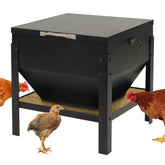 Solution4Patio front view of feeder showing full-capacity and durability benefit