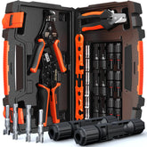 SOMELINE crimping tool front packaging showing kit benefits