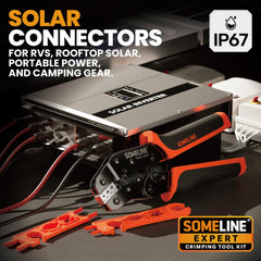 SOMELINE wire stripper detail for clean insulation removal benefit