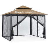 SOOSPE-MZ front view of 10x12 replacement mesh showing full coverage benefit