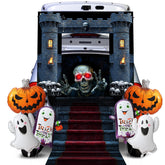Sosation haunted castle kit front view showing contents and setup benefits