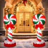 Soulchen front-facing candy inflatables brightening porch with festive welcome benefit