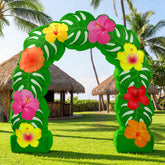 Soulchen front view arch showcasing tropical entrance and easy setup