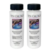 SpaChoice front label of bromide booster showing product identity and clear benefit