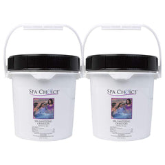 SpaChoice front packaging 2-pack showing product and benefit of bulk supply