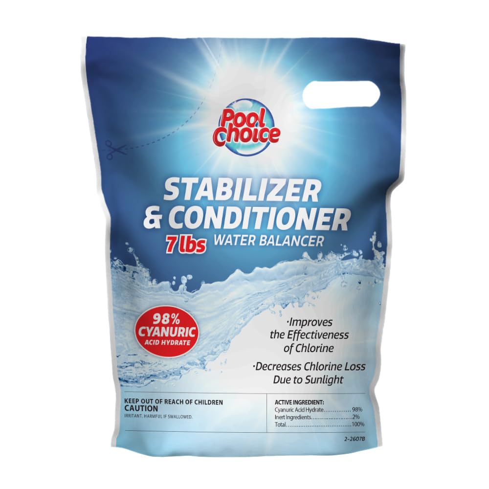 SpaChoice front packaging showing product and dosage for easier pool maintenance
