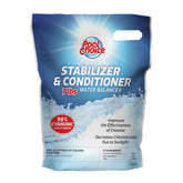SpaChoice front packaging showing product and dosage for easier pool maintenance