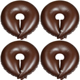 Spakon 4-pack front view showing four brown watering rings and packaging benefits