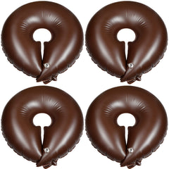 Spakon 4-pack front view showing four brown watering rings and packaging benefits