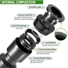 Spalolen adjustable nozzle angle detail for precise directional watering